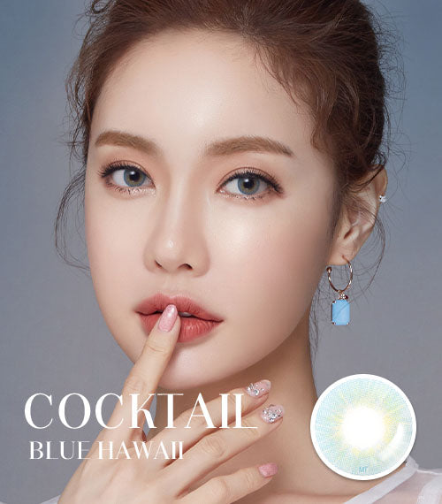 Blue Hawaii — Aqua-Blue Freshness, Custom-Made for Astigmatism