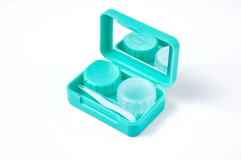Mint TORICA special lens case with accessories; limited stock, ideal for extra or mix and match colors. Available for purchase separately.
