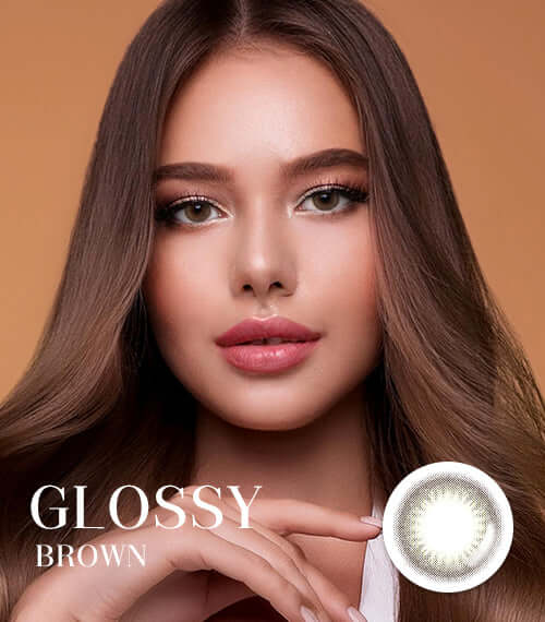 Glossy Brown.